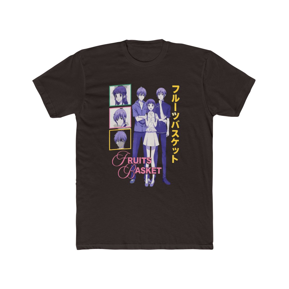Fruits Basket Characters Jumbo Print T Shirt